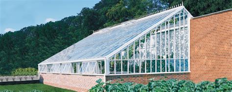 Custom Made White Victorian Lean-to Greenhouse