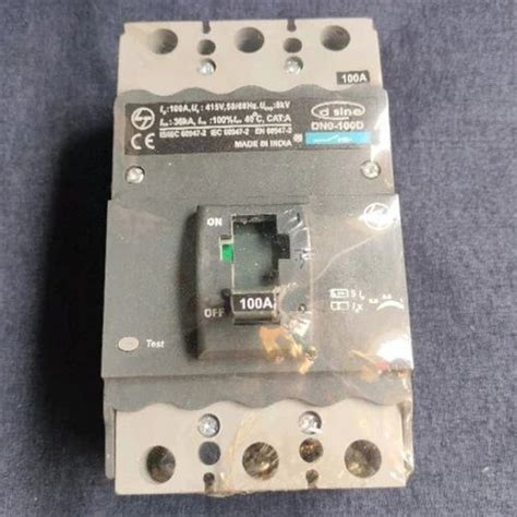 3 Pole L T DN0 100D MCCB 36kA Rated Current 100A At Rs 2200 In Mumbai