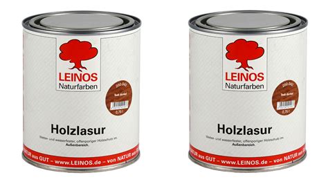 Leinos Holzlasur nun ohne Kobalt und Butanonoxim ÖKO TEST