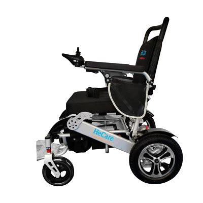 New Hecare Lightweight Electric Wheelchair Instant Folding Kg Mph