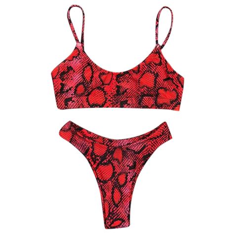 Buy Sexy Women Fashion Leopard Print Push Up Padded Bra Beach At Affordable Prices — Free