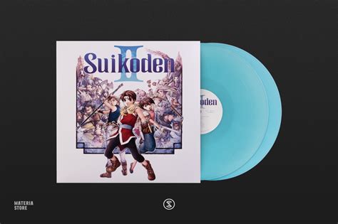 Suikoden II (Original Soundtrack) (2xLP Blue Vinyl Record)