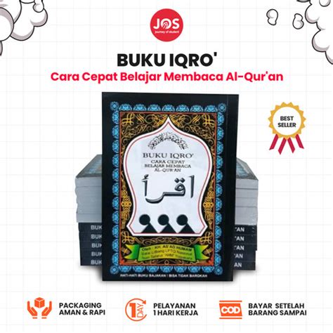 Jual Buku Iqro Iqra Besar Kertas Cd Dan Hvs Bendel Jilid Sampai