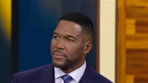 Michael Strahan visibly emotional on Fox NFL Sunday as co-stars show ...