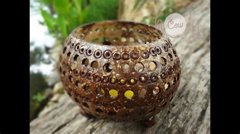 Diy Beautiful Coconut Shell Craft Ideas Youtube