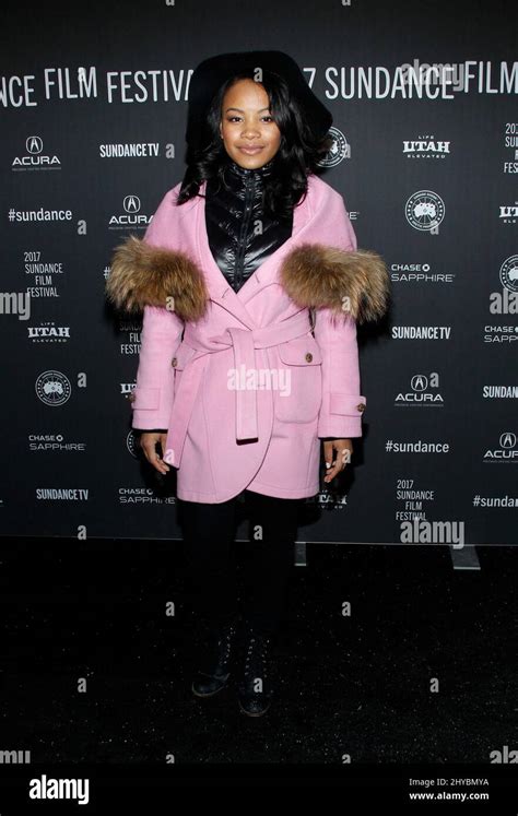 Chante Adams Attends The Roxanne Roxanne Premiere At Sundance Film