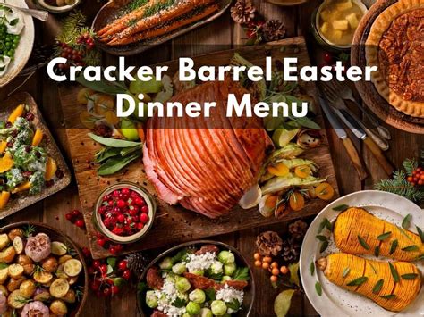 Cracker Barrel Easter Dinner Menu in 2023 - Modern Art Catering