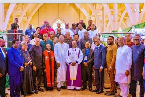 Okowa Storms Christian Association Of Nigeria Can Inauguration