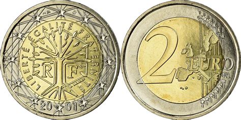 France Euro Bi Metallic Km European Coins