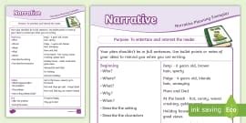 Level Writing Narrative Exemplar Teacher Made Twinkl