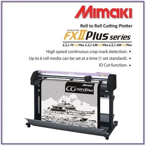 Cutting Plotter Mimaki Cg Fxii Series Roll To Roll Artworld