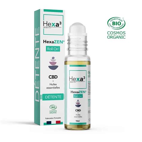 Roll on CBD Et Huiles Essentielles Bio Pour La Détente