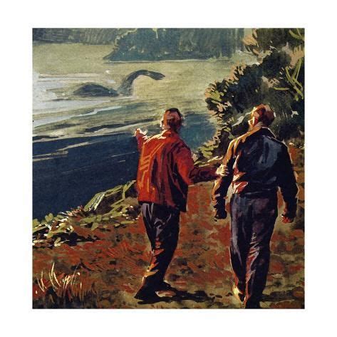 The Loch Ness Monster Was Often Seen In The 1930S Giclee Print Art