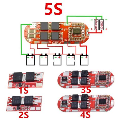 Sat N Al N Pcs S S A S S S A Bms Li Ion Lipo Lithium