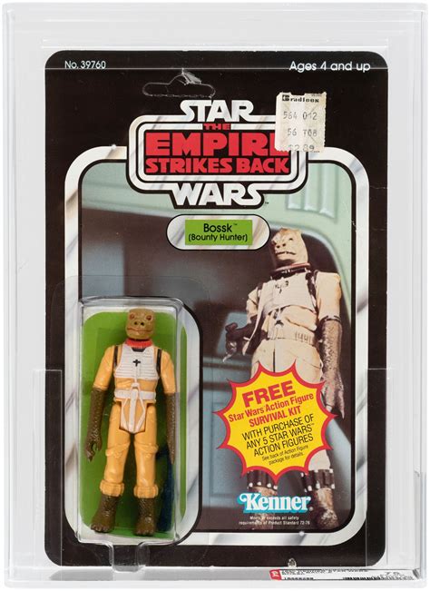 Hake S STAR WARS THE EMPIRE STRIKES BACK BOSSK 41 BACK A AFA 75