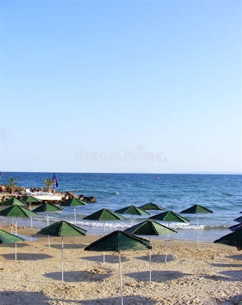 Black sea beaches stock photo. Image of black, parasol - 15240336