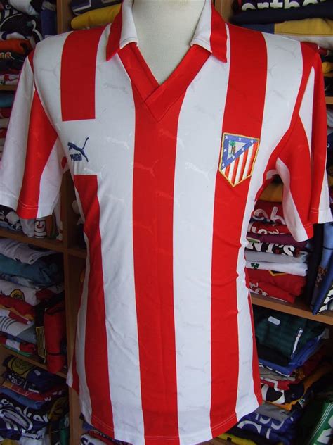 Atletico Madrid Home Football Shirt