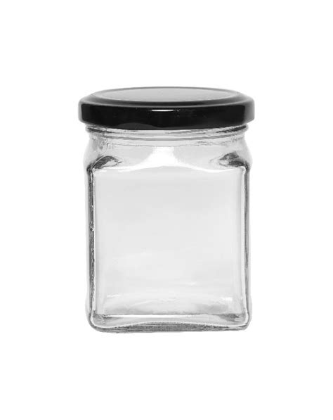 Square Ml Itc Glass Jar For Packing Jam Pattern Plain At Rs