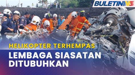 HELIKOPTER TERHEMPAS TLDM Tubuh Lembaga Siasatan YouTube