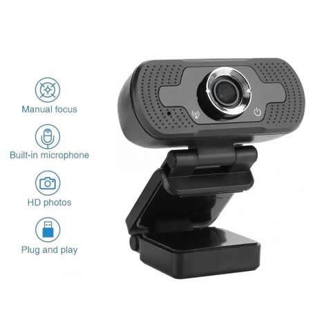 Webcam Para Videoconfer Ncia Full Hd P Microfone