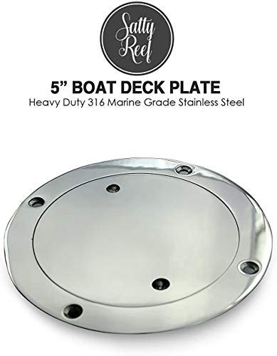 Salty Reef Marine Hardware Boat Deck Plate Made From Heavy Duty