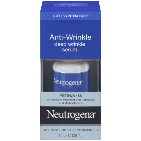 Neutrogena Ageless Intensives Deep Wrinkle Serum 1 Fl Oz 29 Ml Beauty Skin Care