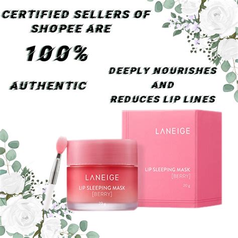 Laneige Korea Lip Sleeping Mask Night Sleep Moistened Lip Balm Bleaching Cream Lips Care 3g20g