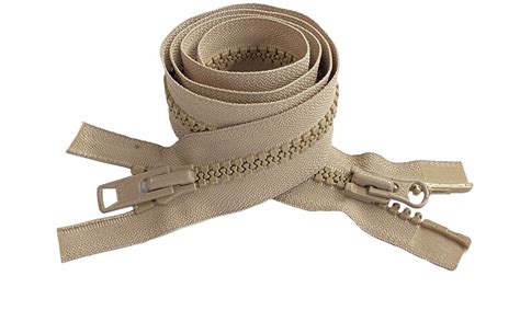 Ykk Two Way Large Molded Vislon Plastic Heavy Duty Jacket Zippers