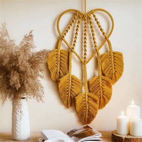 Dream Catcher Celsea Hiasan Dinding Daun Wall Decor Hiasan Gantung