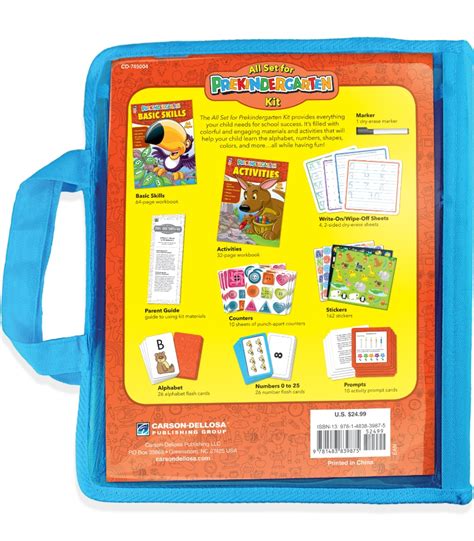 All Set For Pre Kindergarten Kit