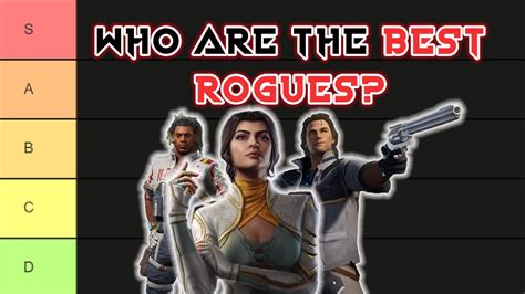 ROGUE COMPANY TIER LIST FOR SEASON ONE WHO ARE THE BEST ROGUES YouTube