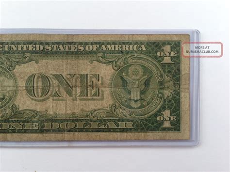 A North African Yellow Seal Silver Certificate