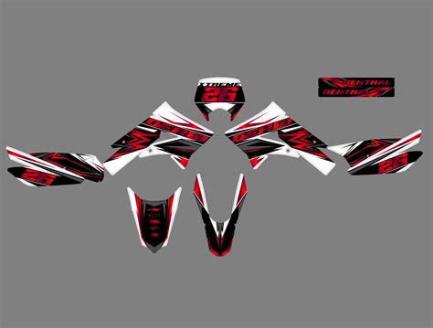 Kit D Co Derbi X Treme Racing Loop Rouge Boutique Kit D Co Moto