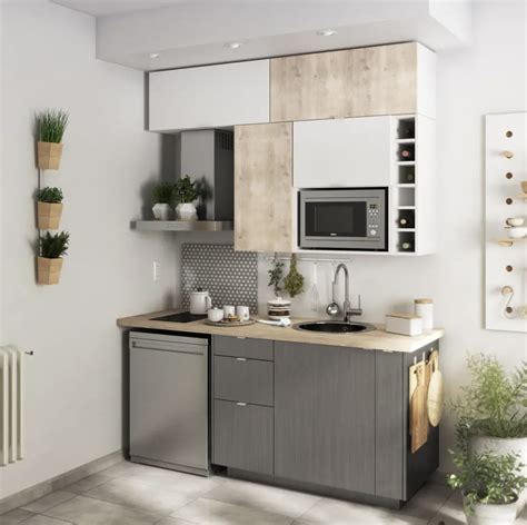 Mineur Empreinte Digitale M T Ore Meuble Kitchenette Ikea Glacial