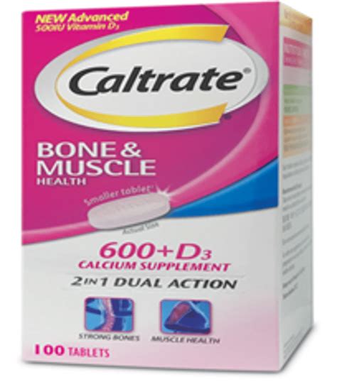 Caltrate Bone And Muscle Health Dual Action 100 Tablets Chuan Seng Leong