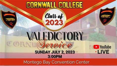 Cornwall College Valedictory Service Youtube