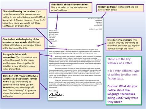 English Ks3 Letters Teaching Resources