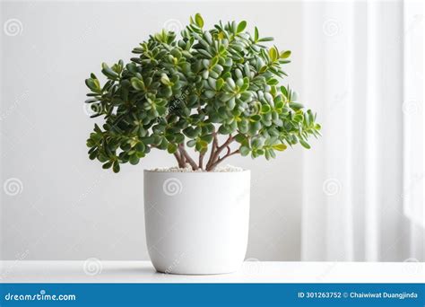 Crassula Money Tree Succulent Plants Stock Photo