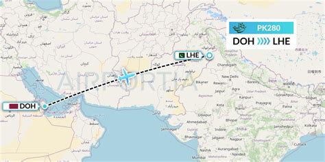 Pk Flight Status Pakistan International Airlines Doha To Lahore