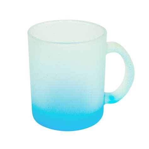 Caneca De Vidro Fosca Degrad Ml