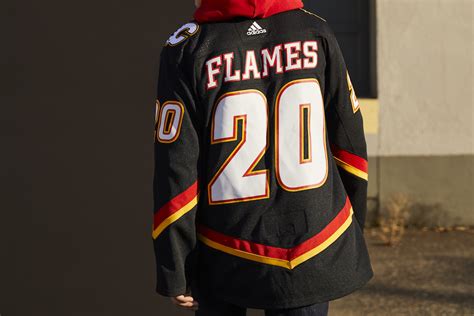 Flames Unveil New Reverse Retro Jersey They Ll Wear Next Season Sports