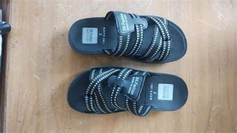 Mens Black Pu Casual Slippers At Rs Pair Pu Gents Slipper In New