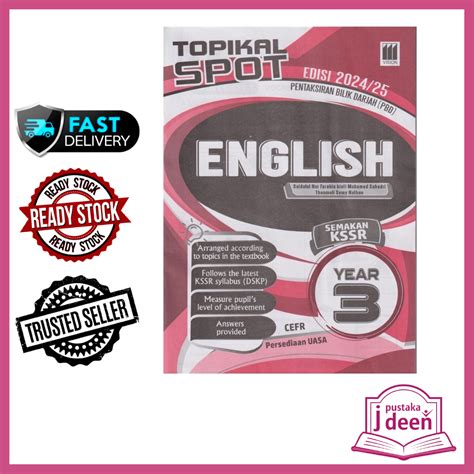 Jdeen Buku Latihan Tahun English Topikal Spot Shopee Malaysia