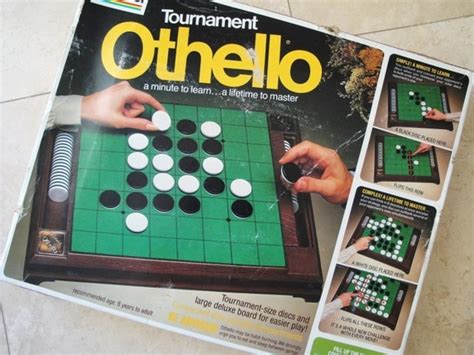 Vintage Othello Board Game Toy Tournament by VintagePatriotGirl