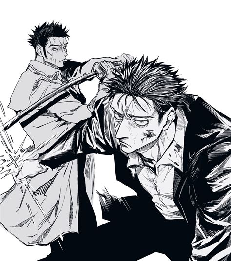 Higuruma Hiromi And Kusakabe Atsuya Jujutsu Kaisen Drawn By Jozpic