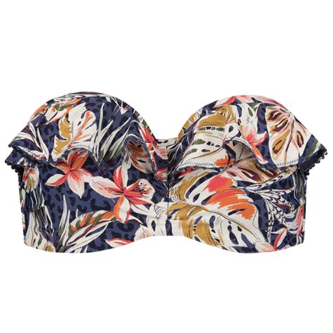 Cyell Botanic Beauty Bandeau Bikini Oberteil Annadiva