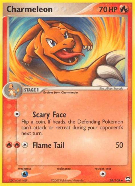 Charmeleon Ex16 28 Pokémon Card Database Pokemoncard