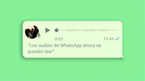 Whatsapp Lanz La Funci N Para Transcribir Los Mensajes De Voz Red