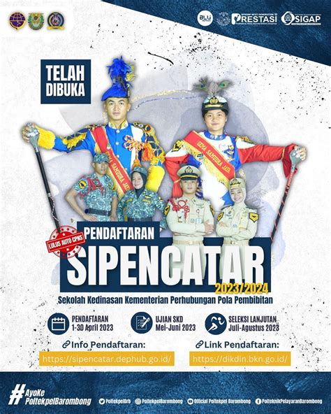 Pendaftaran Sipencatar Sekolah Kedinasan Kementerian