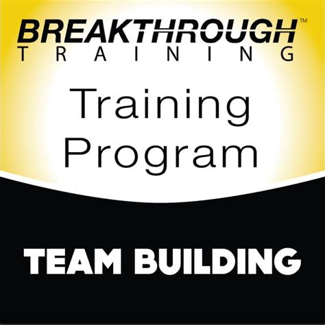 team building training fee breakthrough training